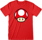Nintendo: Super Mario - Power Up Mushroom (T-Shirt Unisex Tg. M)