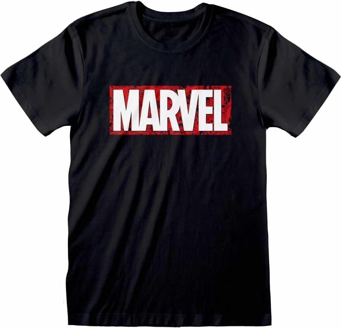 Marvel: Logo Overlay (T-Shirt Unisex Tg. L)