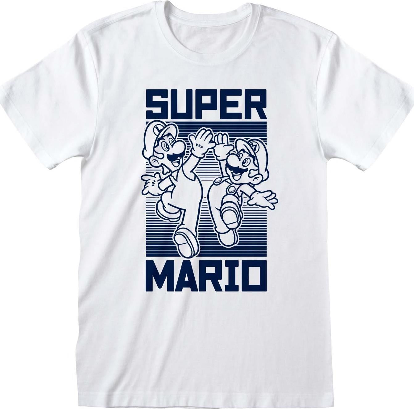 Nintendo: Super Mario - High Five (T-Shirt Unisex Tg. S)