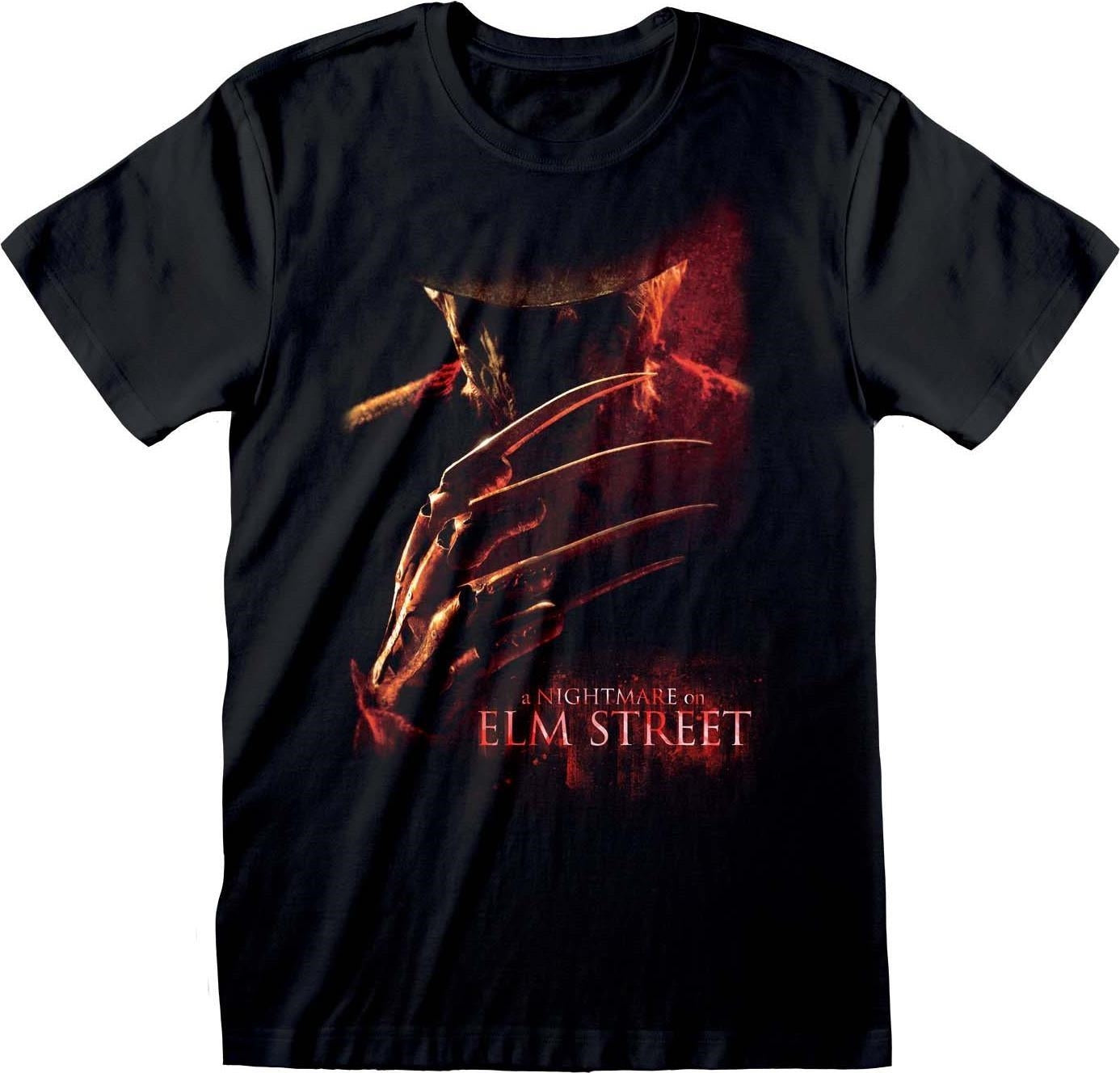 Nightmare On Elm Street: Poster (T-Shirt Unisex Tg. S)