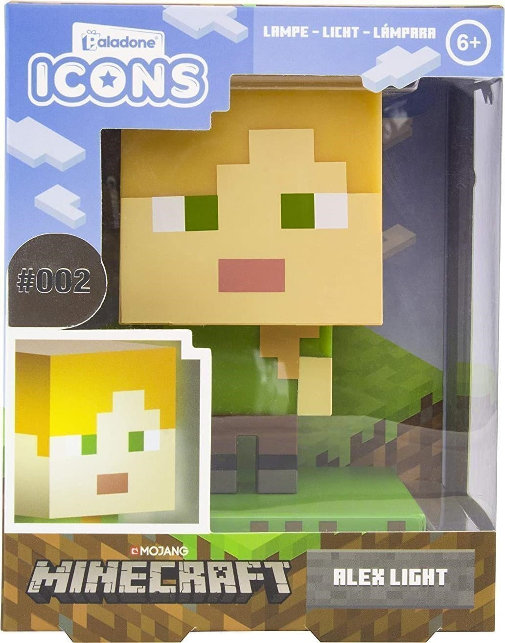 Minecraft: Paladone - Alex Icon Light (Lampada)