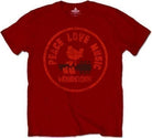 Woodstock: Rock Off - Love Peace Music (T-Shirt Unisex Tg. S)