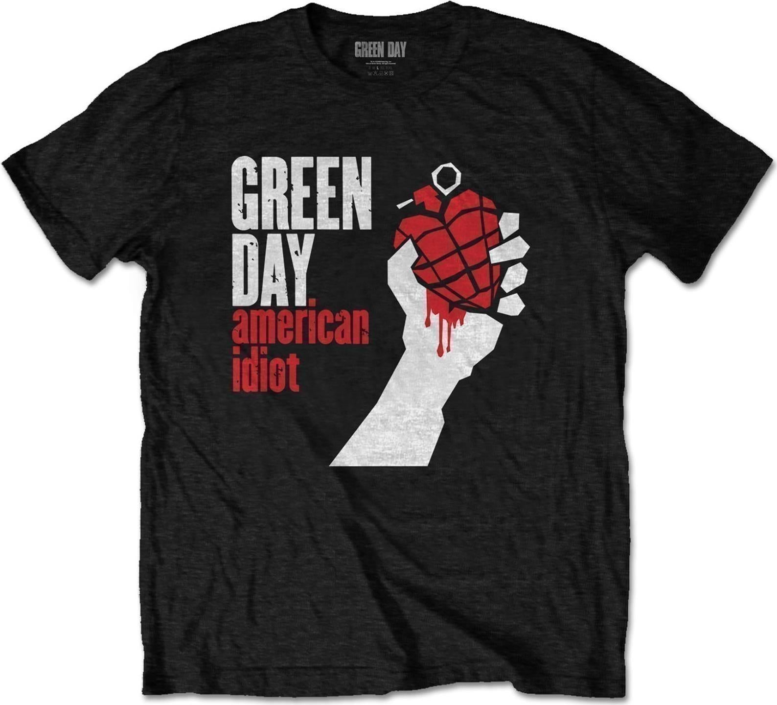 Green Day: American Idiot Black (T-Shirt Unisex Tg. XL)