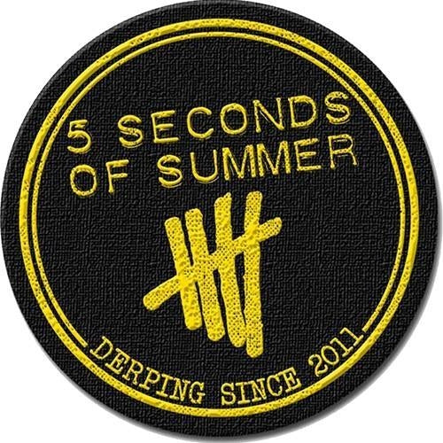 5 Seconds Of Summer: Standard Patch (Toppa)