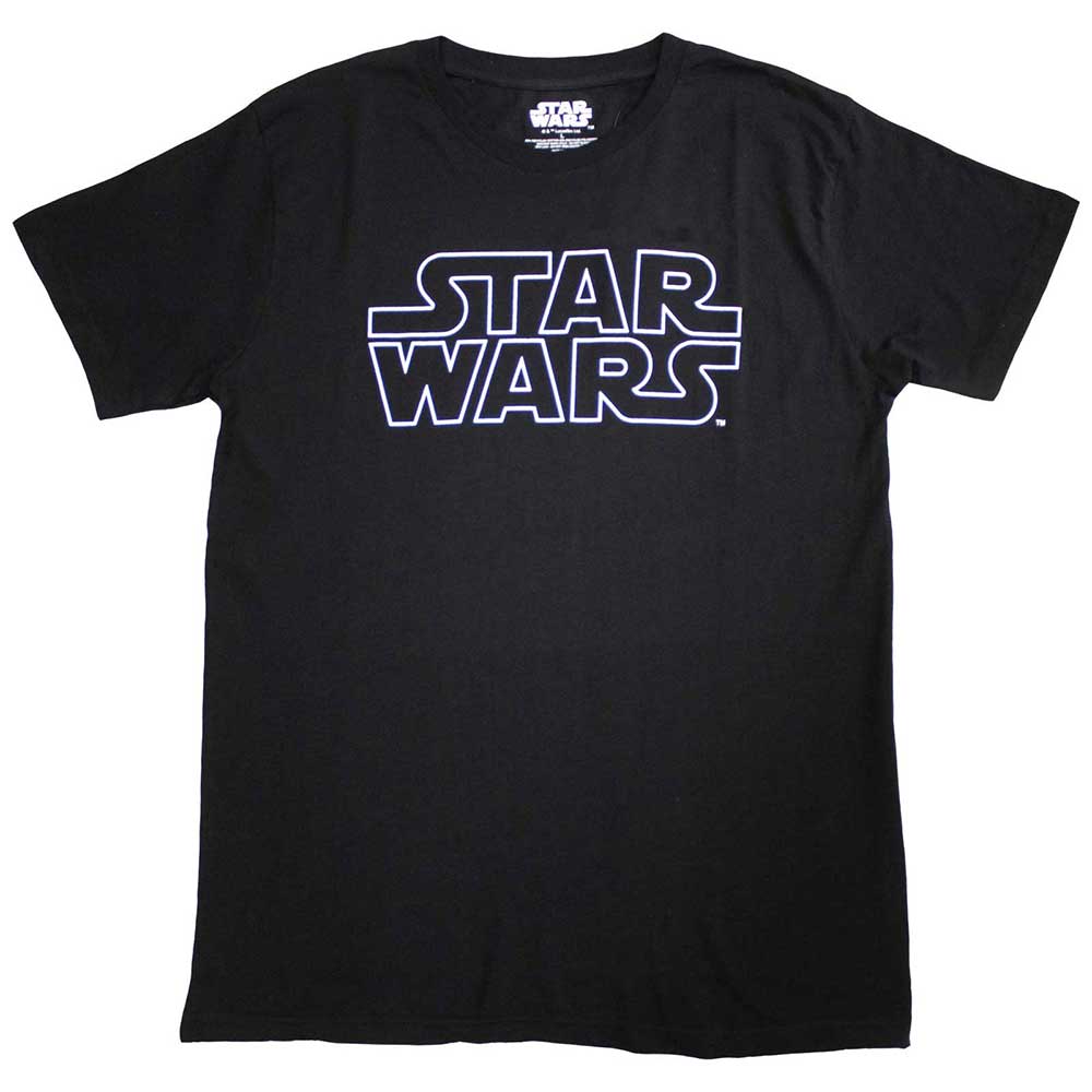 Star Wars: Rock Off - Logo Nero (T-Shirt Unisex Tg. 2XL)