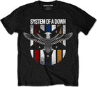 System Of A Down: Rock Off - Eagle Colours Black (T-Shirt Unisex Tg. M)