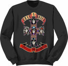 Guns N Roses: Appetite For Destruction Black (Felpa Bambino Tg. L)