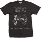 Ac/Dc: Rock Off - About To Rock (T-Shirt Unisex Tg. S)