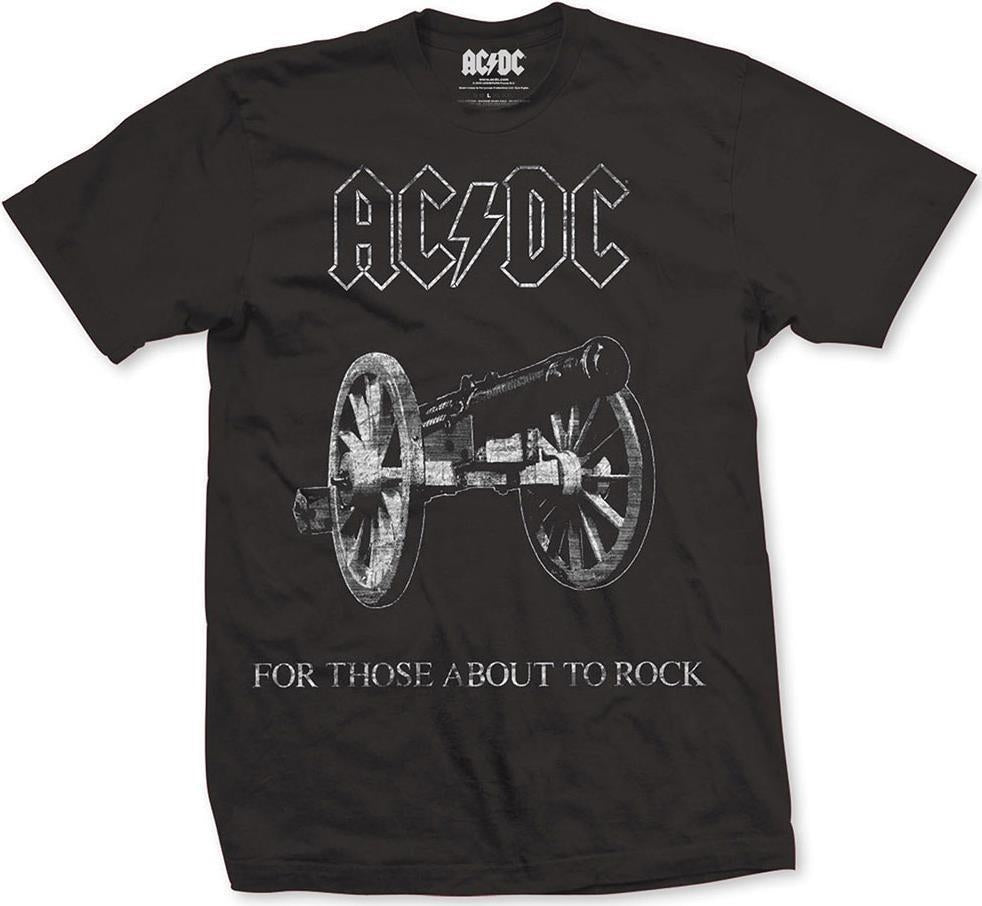 Ac/Dc: Rock Off - About To Rock (T-Shirt Unisex Tg. S)