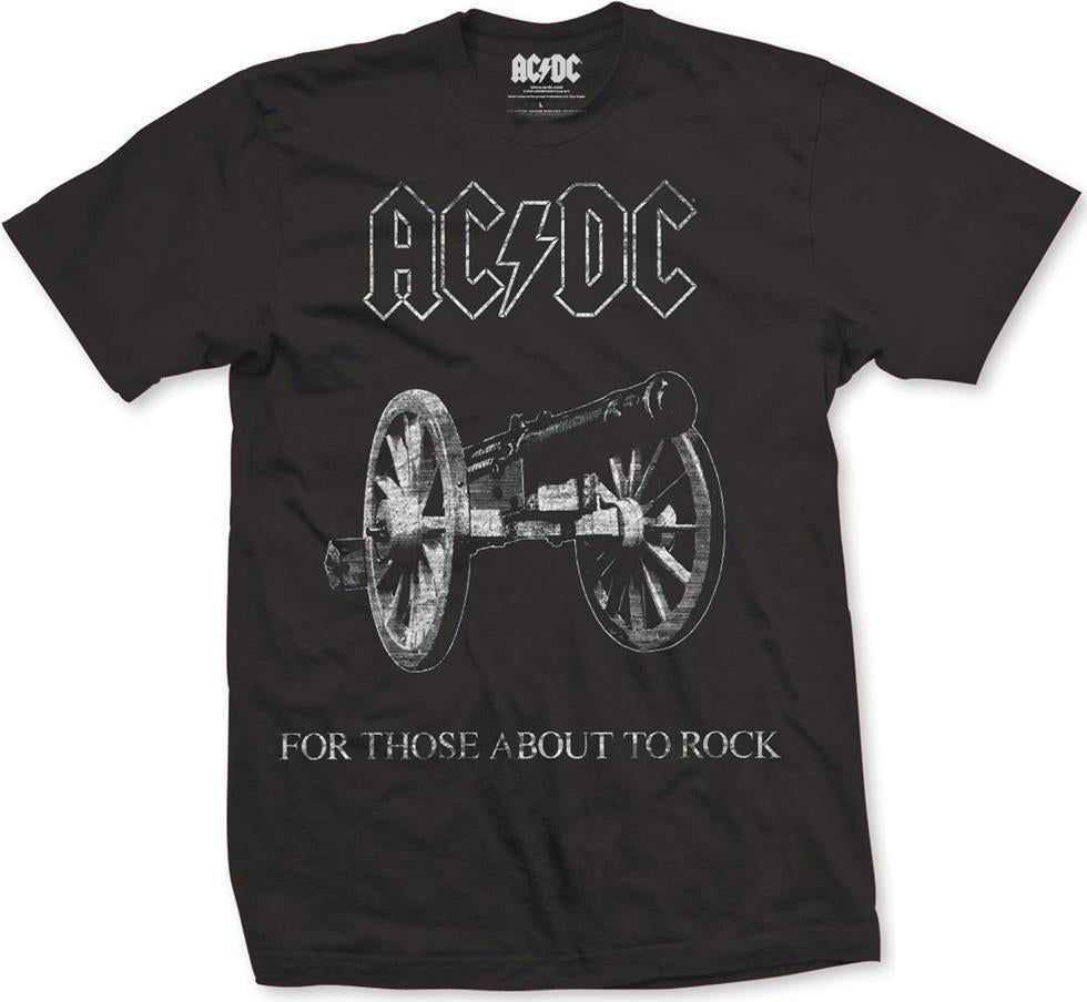 Ac/Dc: Rock Off - About To Rock (T-Shirt Unisex Tg. M)
