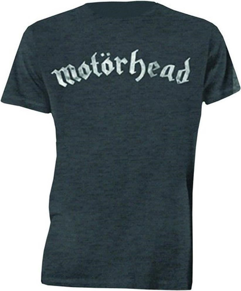 Motorhead: Rock Off - Distressed Logo Grey (T-Shirt Unisex Tg. L)