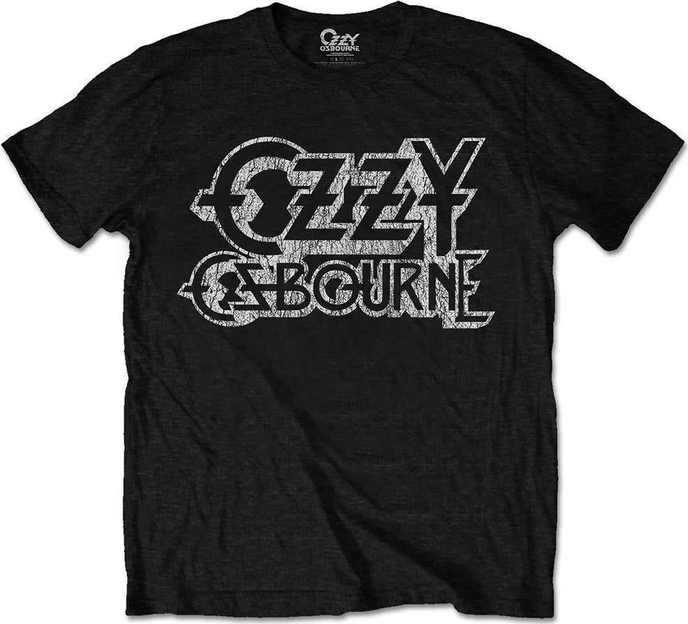Ozzy Osbourne: Rock Off - Vintage Logo Black (T-Shirt Unisex Tg. L)