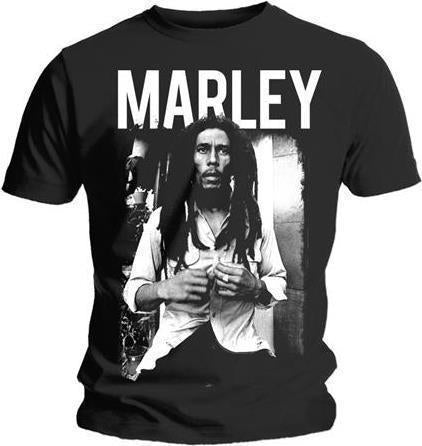 Bob Marley: Black & White (T-Shirt Unisex Tg. 2XL)