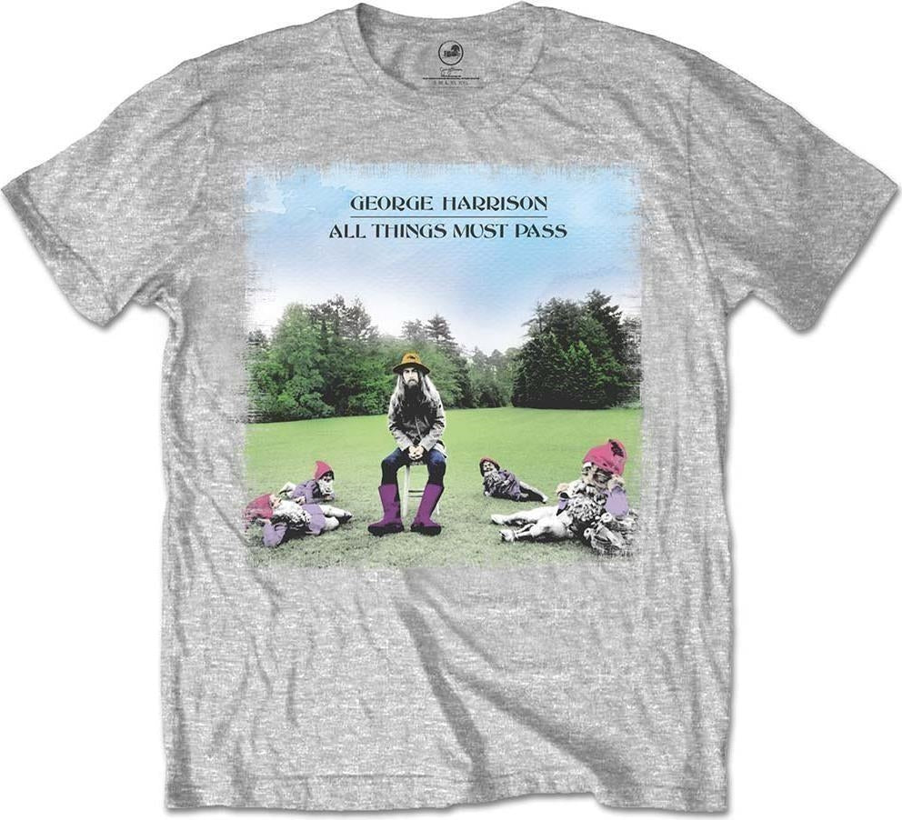 George Harrison: Rock Off - All Things Must Pass Grey (T-Shirt Unisex Tg. XL)