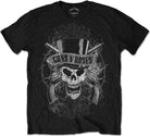 Guns N' Roses: Rock Off - Faded Skull Black (T-Shirt Unisex Tg. M)