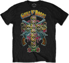 Guns N' Roses: Rock Off - Skull Cross 80s (T-Shirt Unisex Tg. XL)