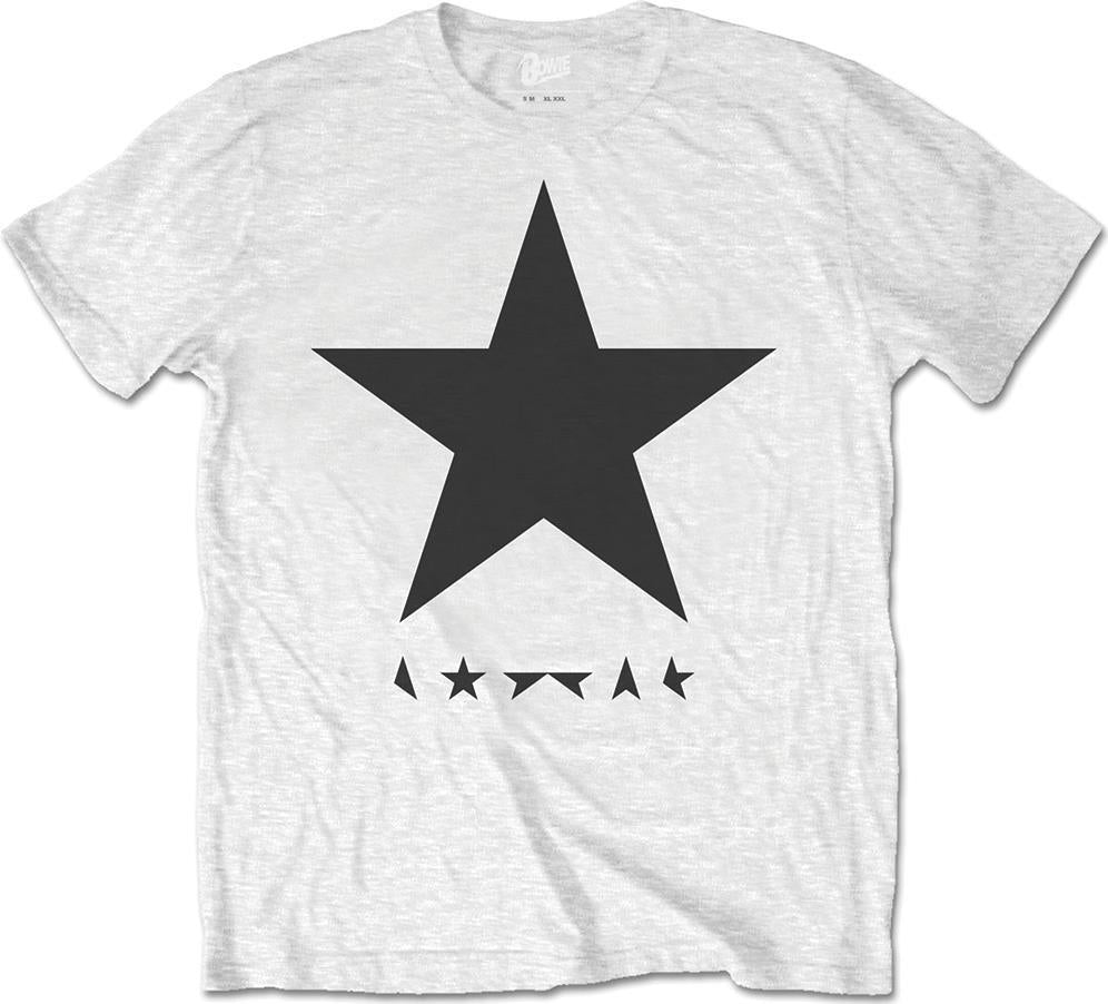 David Bowie: Rock Off - Blackstar White (T-Shirt Unisex Tg. L)