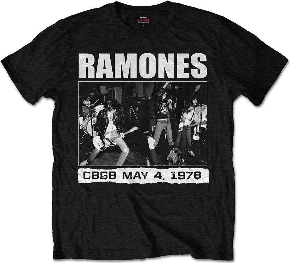Ramones: Rock Off - Cbgb 1978 (T-Shirt Unisex Tg. L)