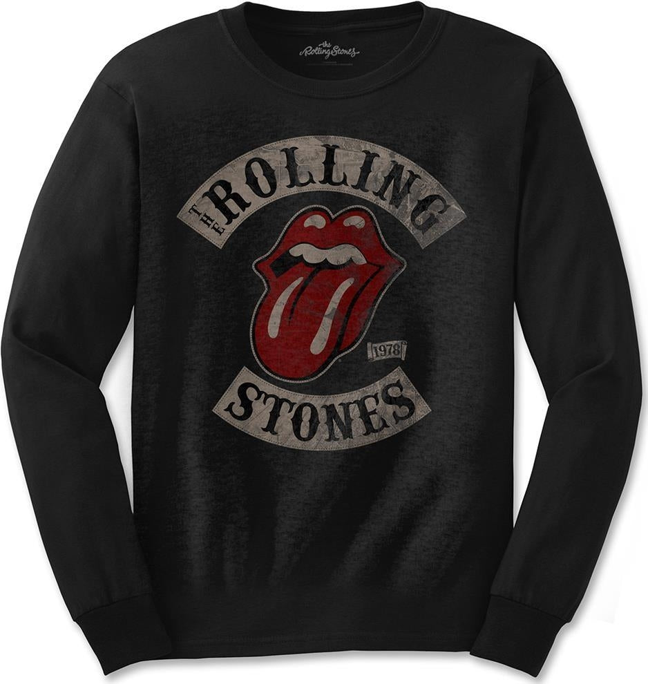 Rolling Stones (The): Tour 78 (T-Shirt Manica Lunga Unisex Tg. L)
