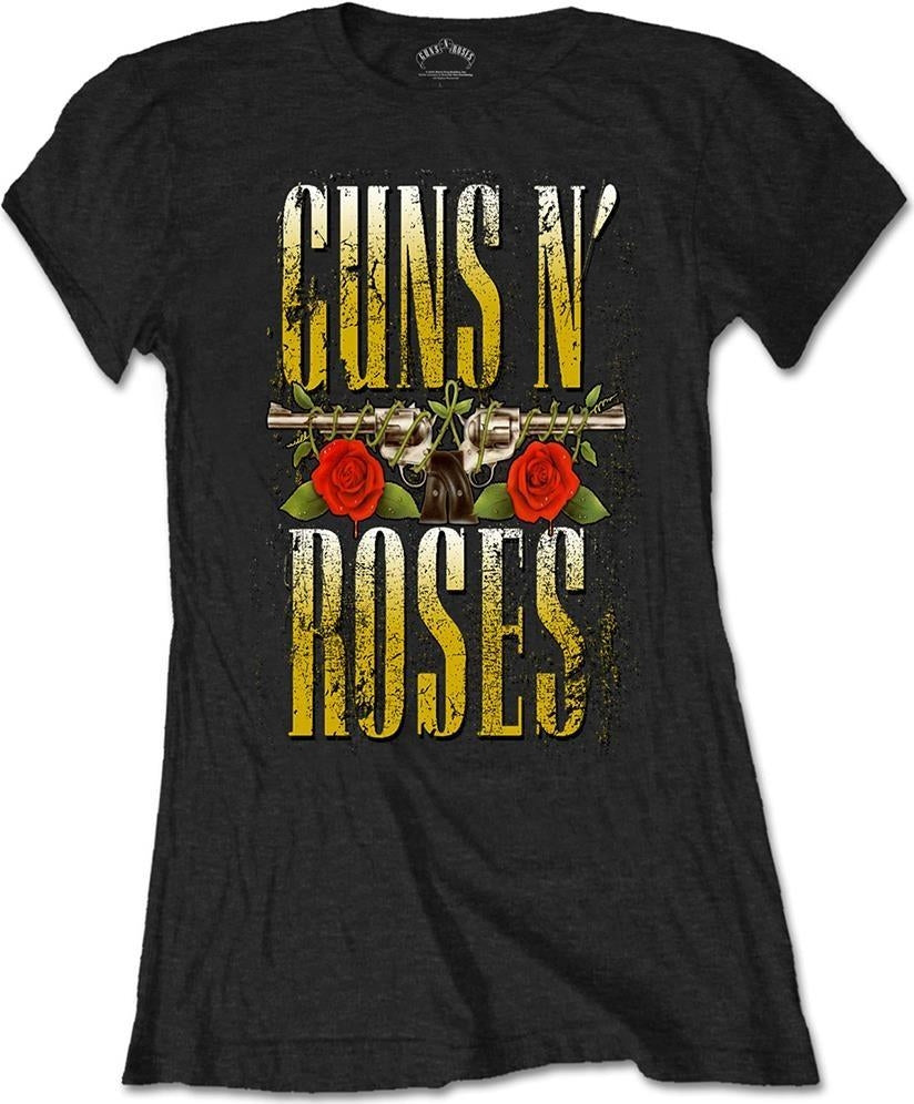 Guns N' Roses: Rock Off - Big Guns (T-Shirt Donna Tg. S)