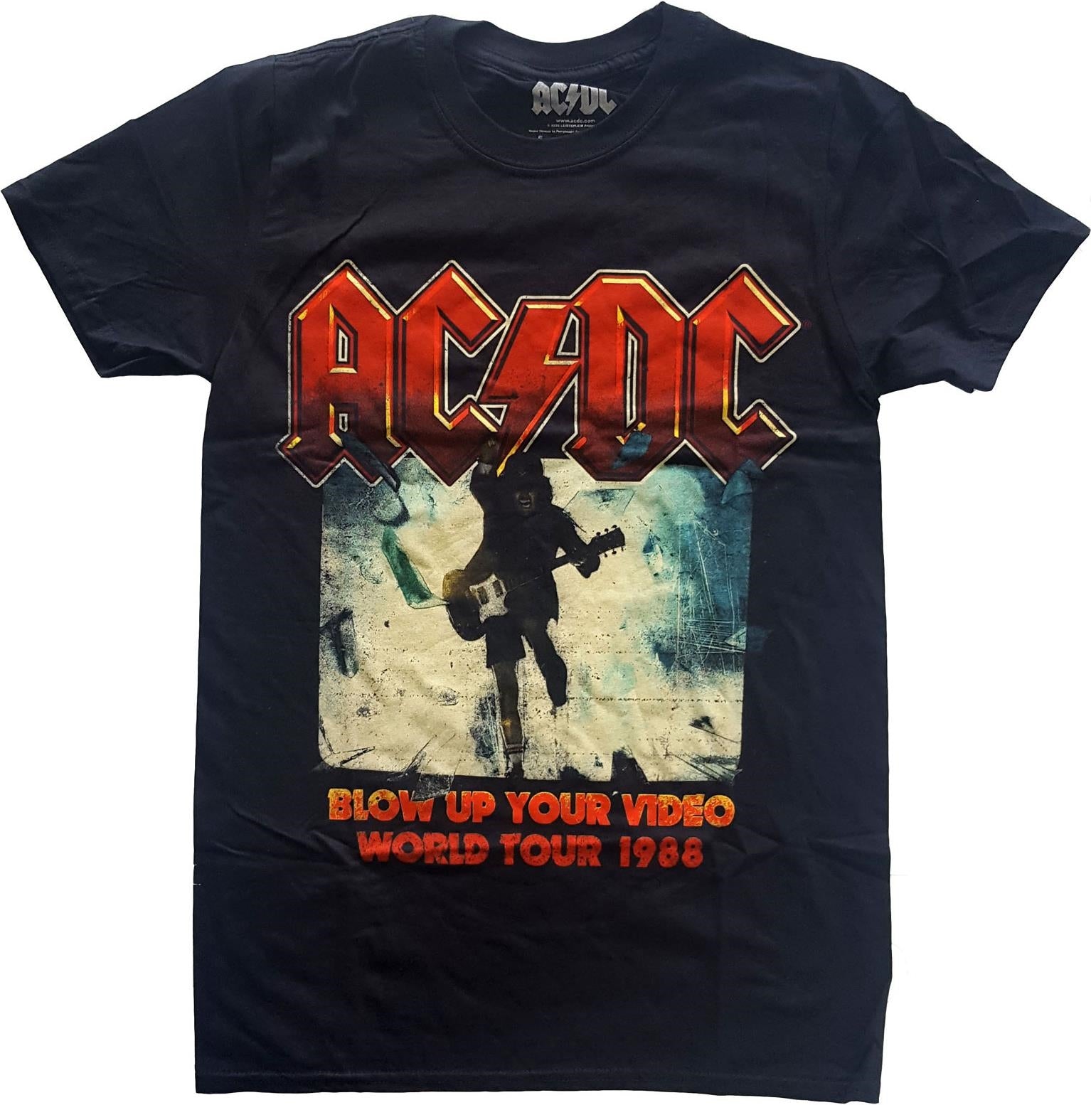 Ac/Dc: Blow Up Your Video Black (T-Shirt Unisex Tg. S)