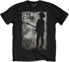 Cure (The): Rock Off - Boys Dont Cry Black & White (T-Shirt Unisex Tg. L)