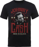 Johnny Cash: Rock Off - Man In Black (T-Shirt Unisex Tg. M)