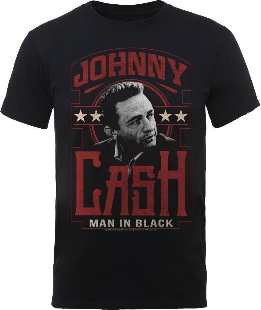 Johnny Cash: Rock Off - Man In Black (T-Shirt Unisex Tg. XL)