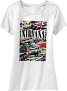 Nirvana: Cassettes (T-Shirt Donna Tg. M)