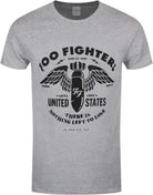 Foo Fighters - Stencil Grey (T-Shirt Unisex Tg. S)