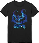 Sum 41: Blue Demon (Back Print) (T-Shirt Unisex Tg. M)