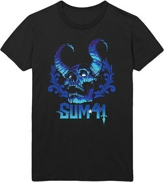Sum 41: Blue Demon (Back Print) (T-Shirt Unisex Tg. M)