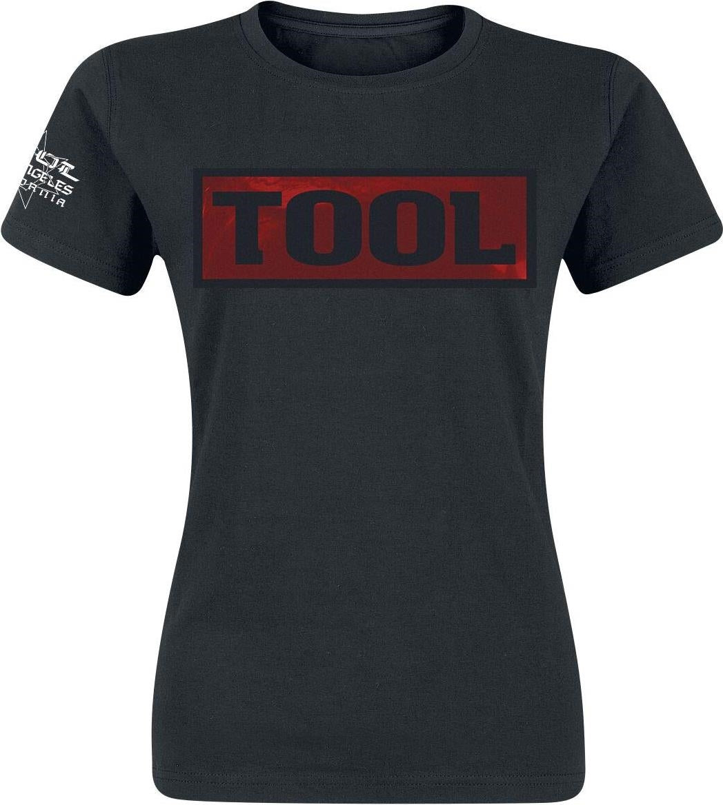 Tool: Rock Off - Shaded Box Back Print (T-Shirt Donna Tg. L)