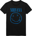 Nirvana: Blue Smiley (T-Shirt Unisex Tg. XL)