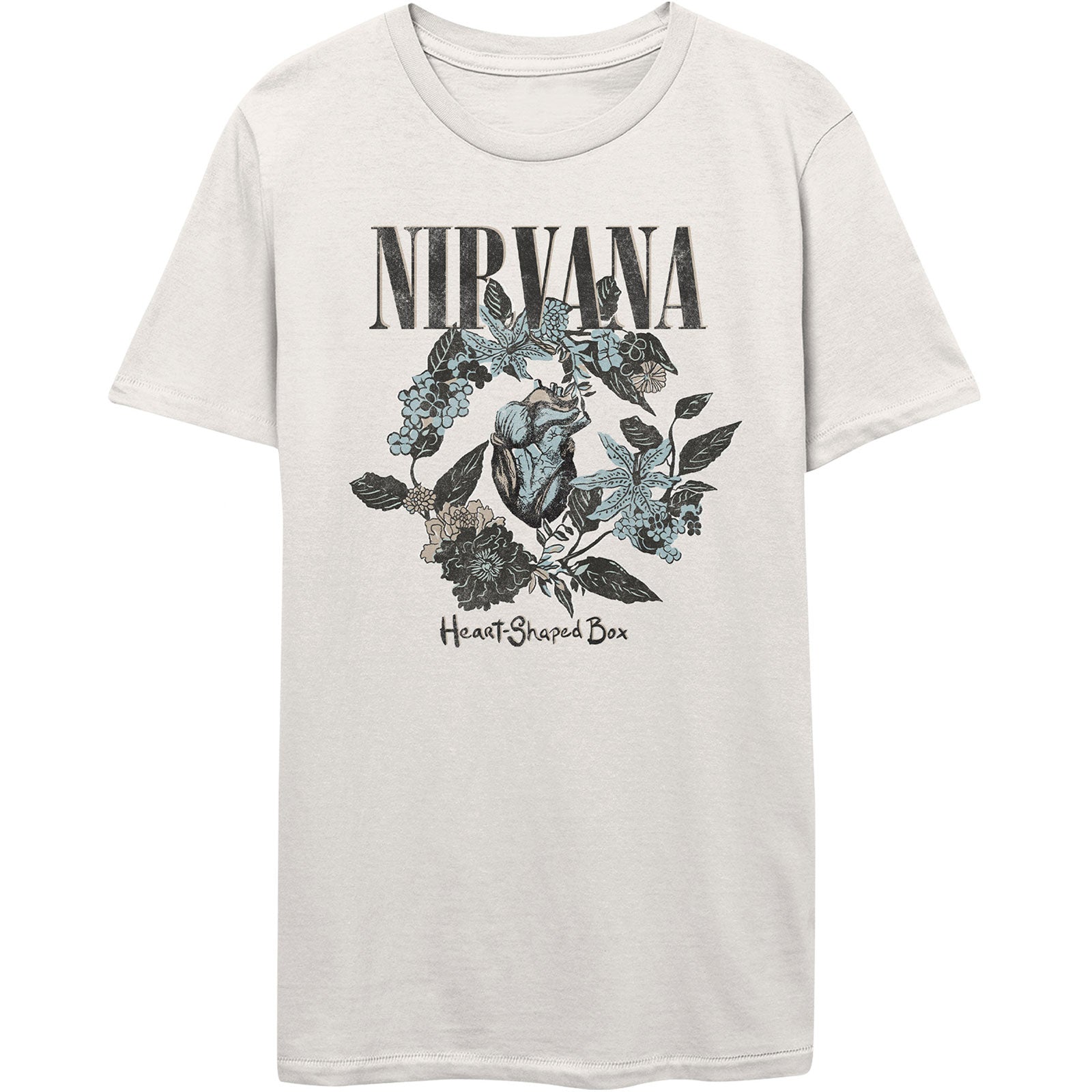 Nirvana: Rock Off - Heart Shape Box (T-Shirt Unisex Tg. S)