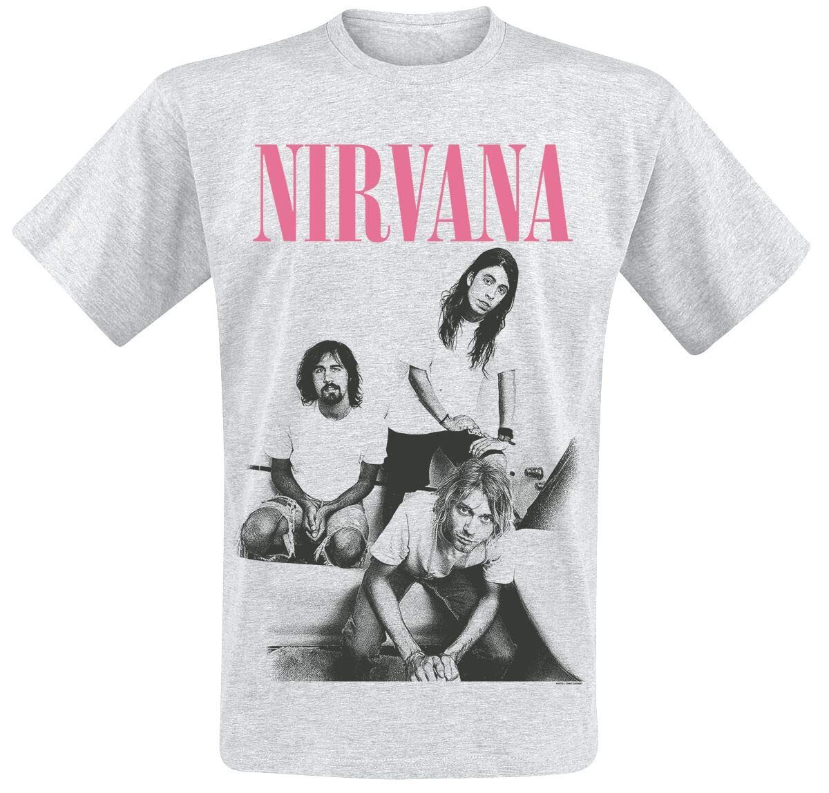 Nirvana: Rock Off - Bathroom Photo (T-Shirt Unisex Tg. L)