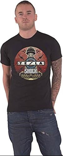 Tesla - Shock (T-Shirt Unisex Tg. S)