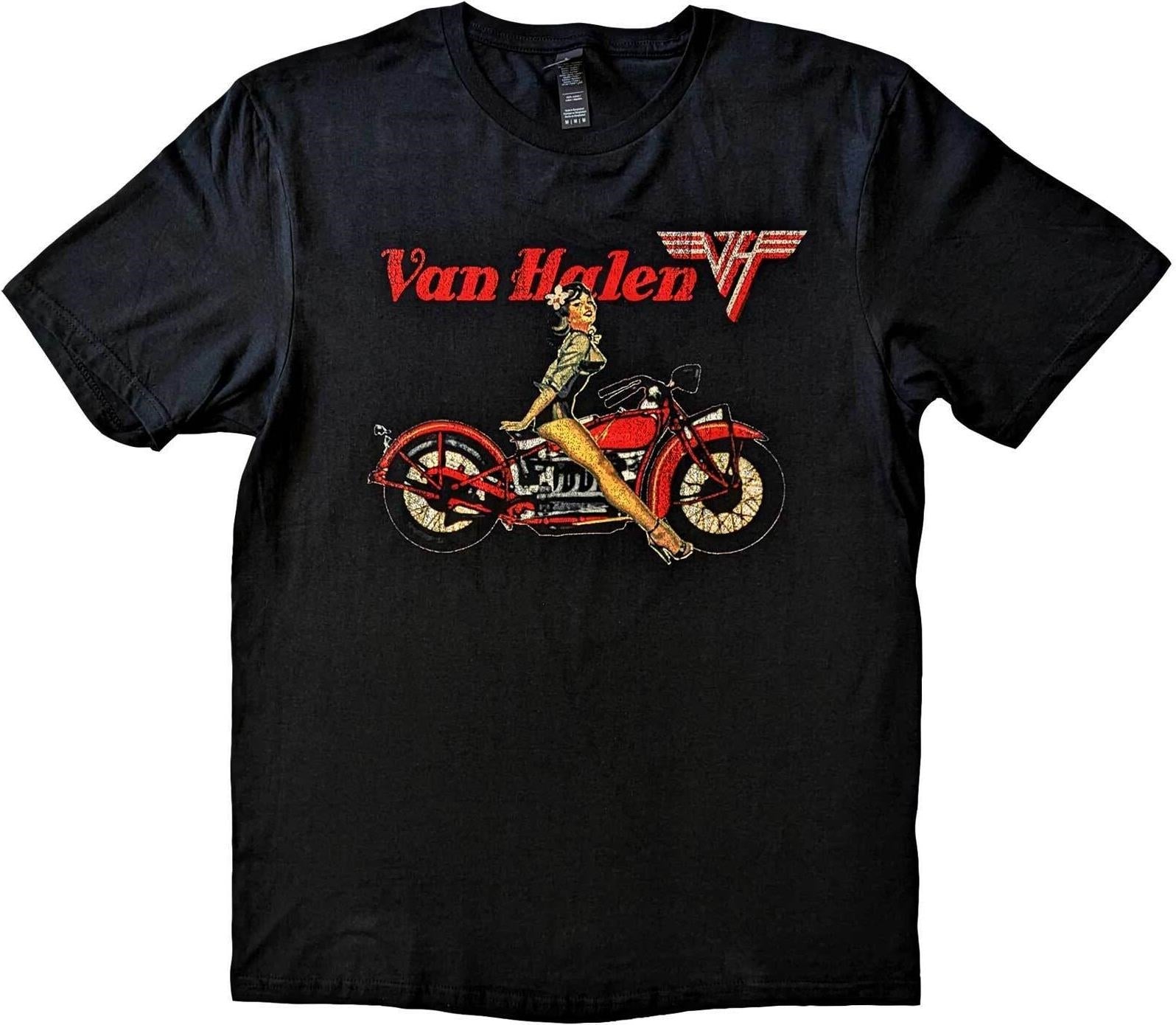 Van Halen: Pinup Motorcycle (T-Shirt Unisex Tg. XL)