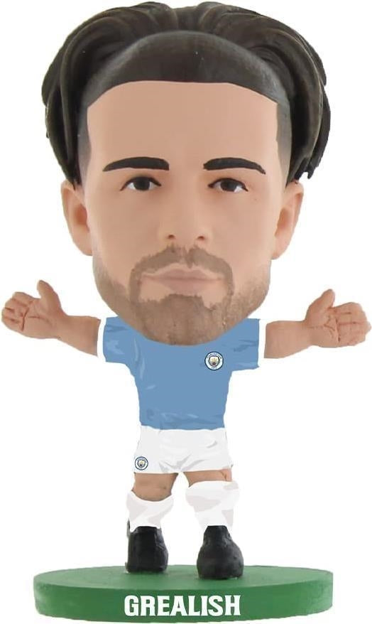 Creative Toys Company: Soccerstarz Man City Jack Grealish Home Kit Classic Kit Figures
