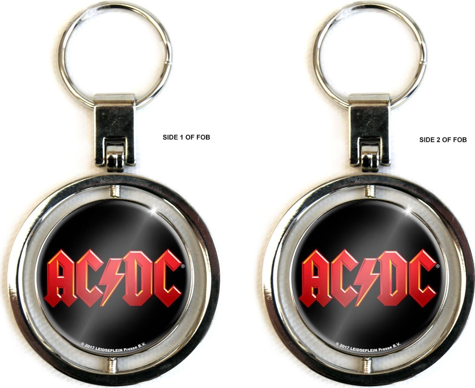 Ac/Dc: Logo (Spinner) (Portachiavi)