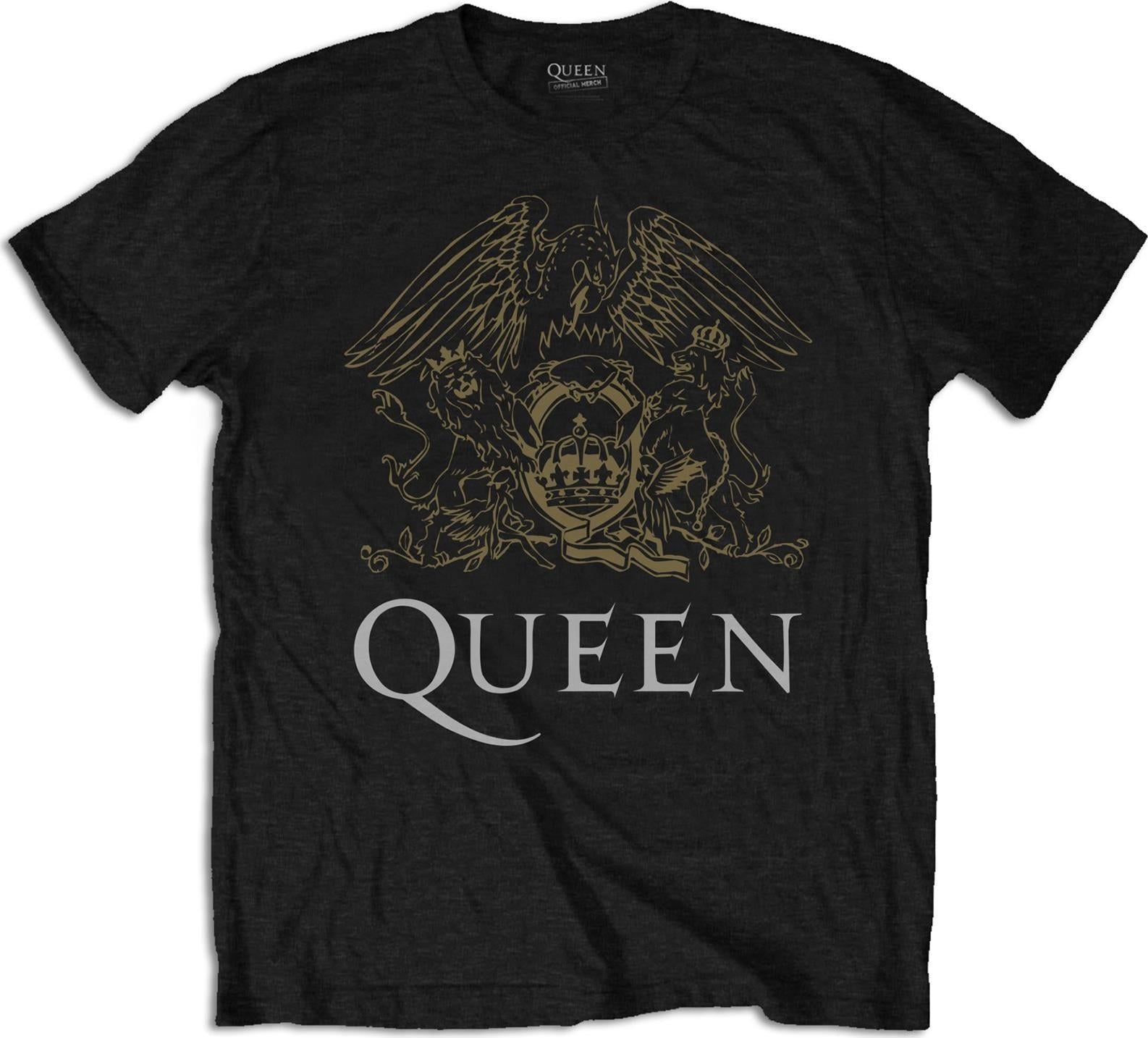 Queen: Crest (T-Shirt Unisex Tg. S)