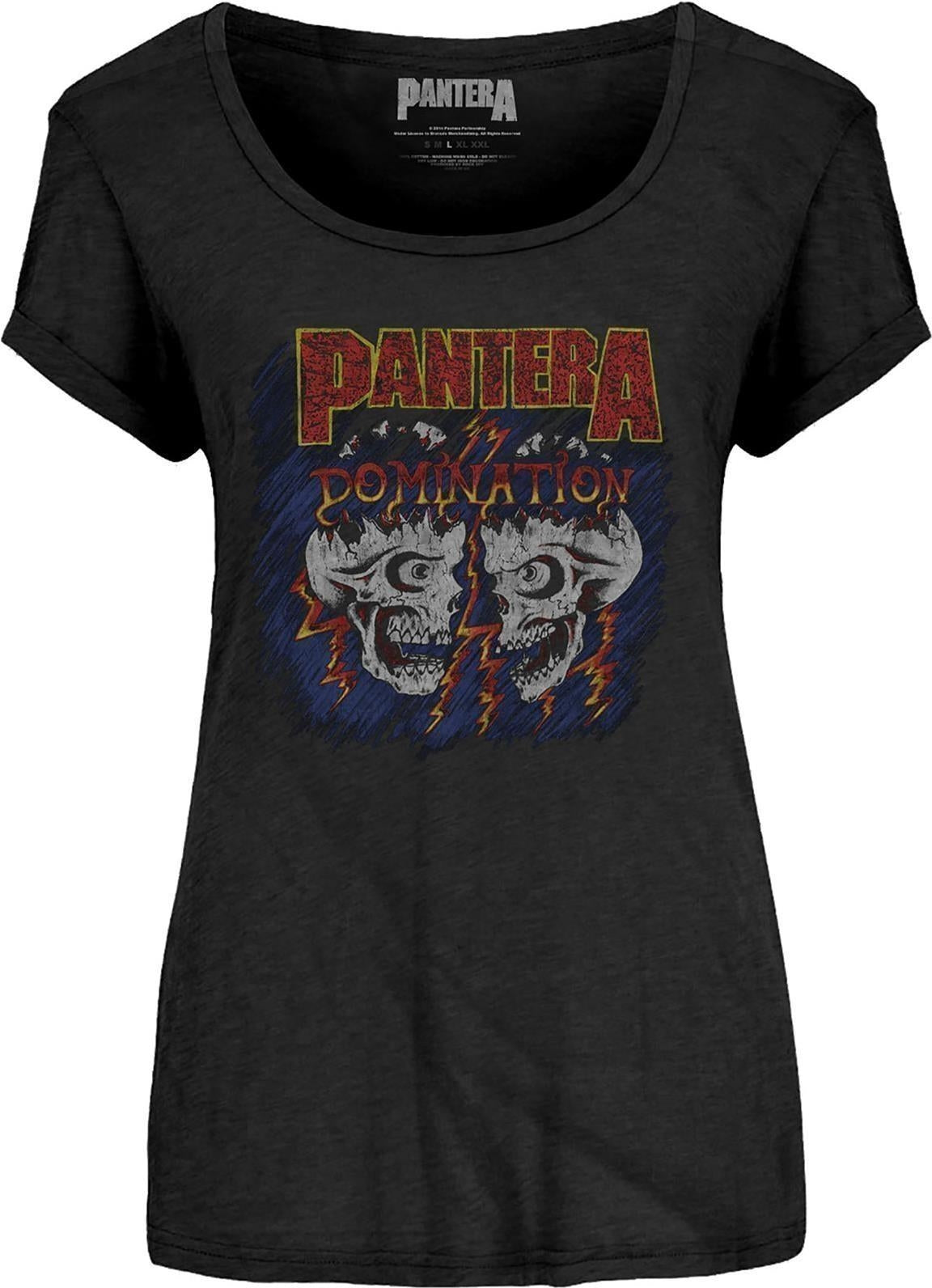 Pantera: Domination (Scoop Neck) (T-Shirt Donna Tg. XL)