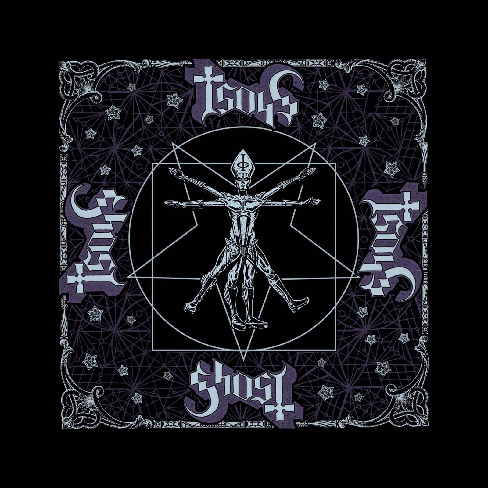 Ghost: Bandanna - Vitruvian Ghost