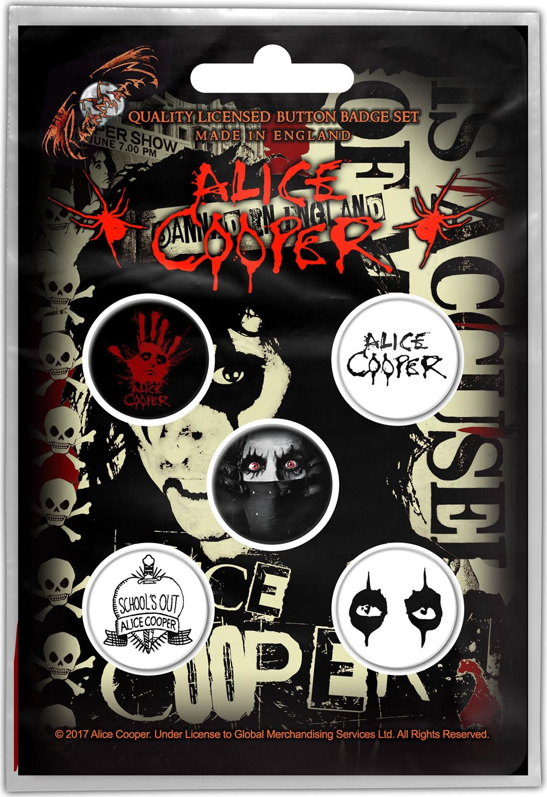 Alice Cooper: Eyes (Badge Pack)