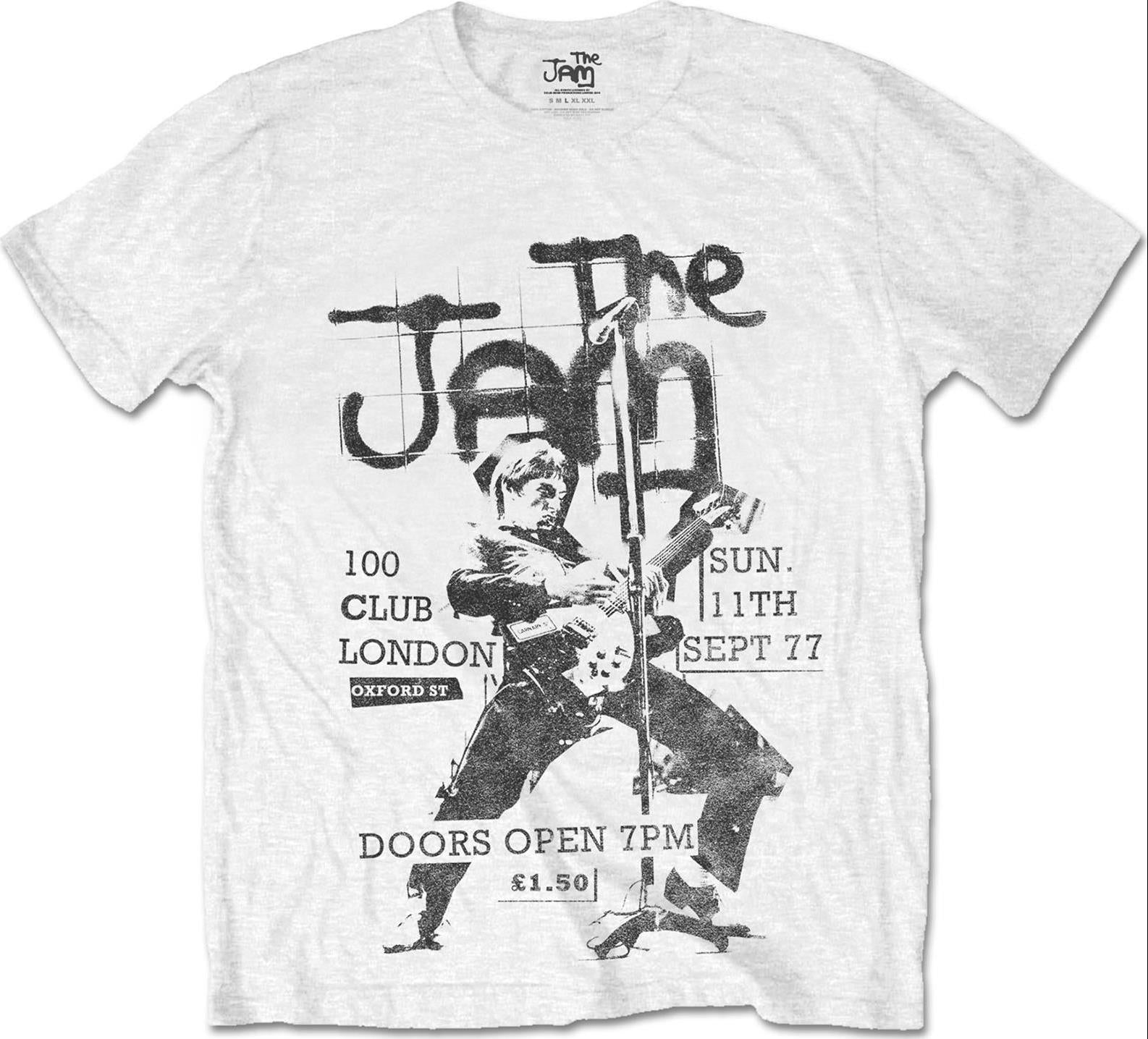 Jam (The): 100 Club 77 (T-Shirt Unisex Tg. M)