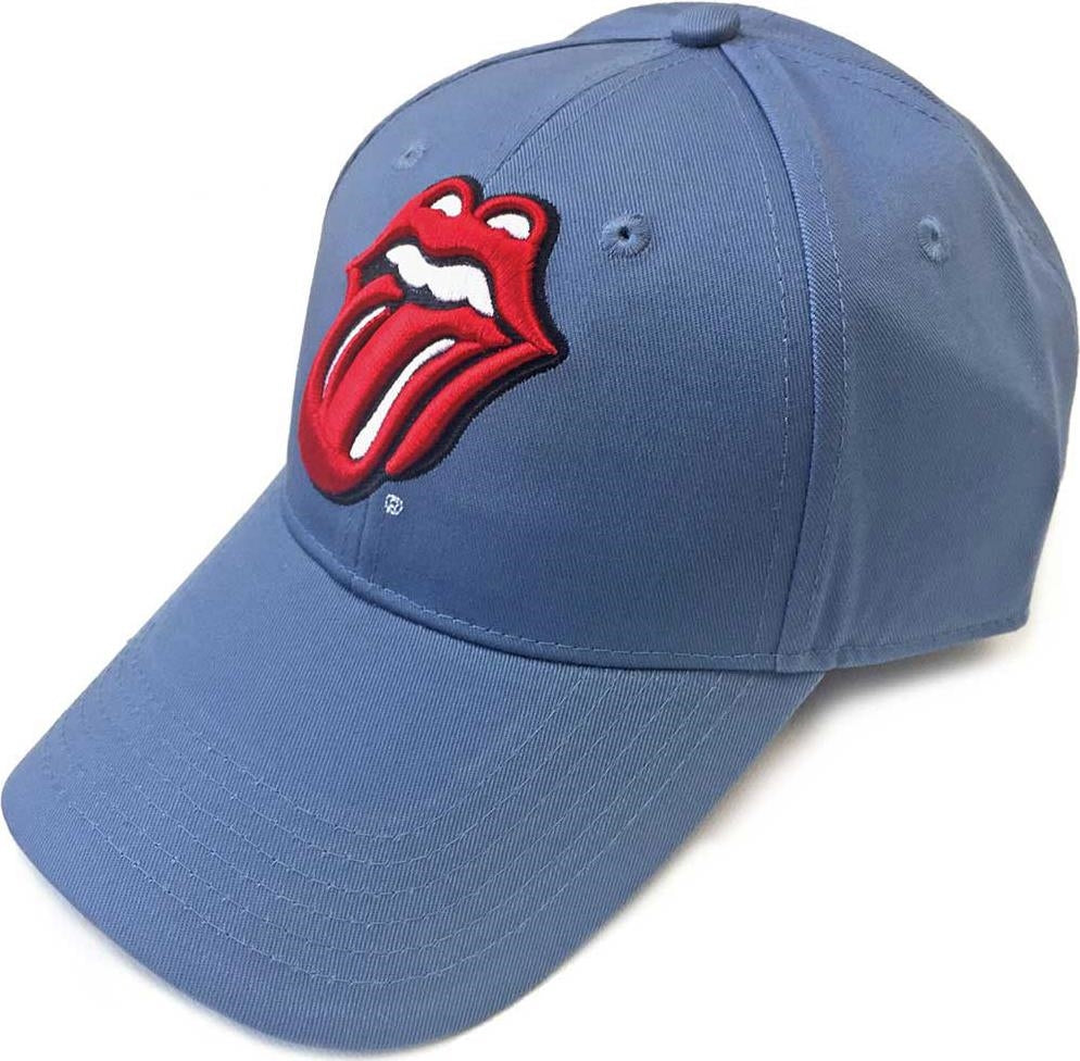 Rolling Stones (The): Baseball Classic Tongue (Denim Blue) (Cappellino)
