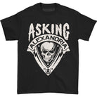 Asking Alexandria: Skull Shield (Retail Pack) (T-Shirt Unisex Tg. S)