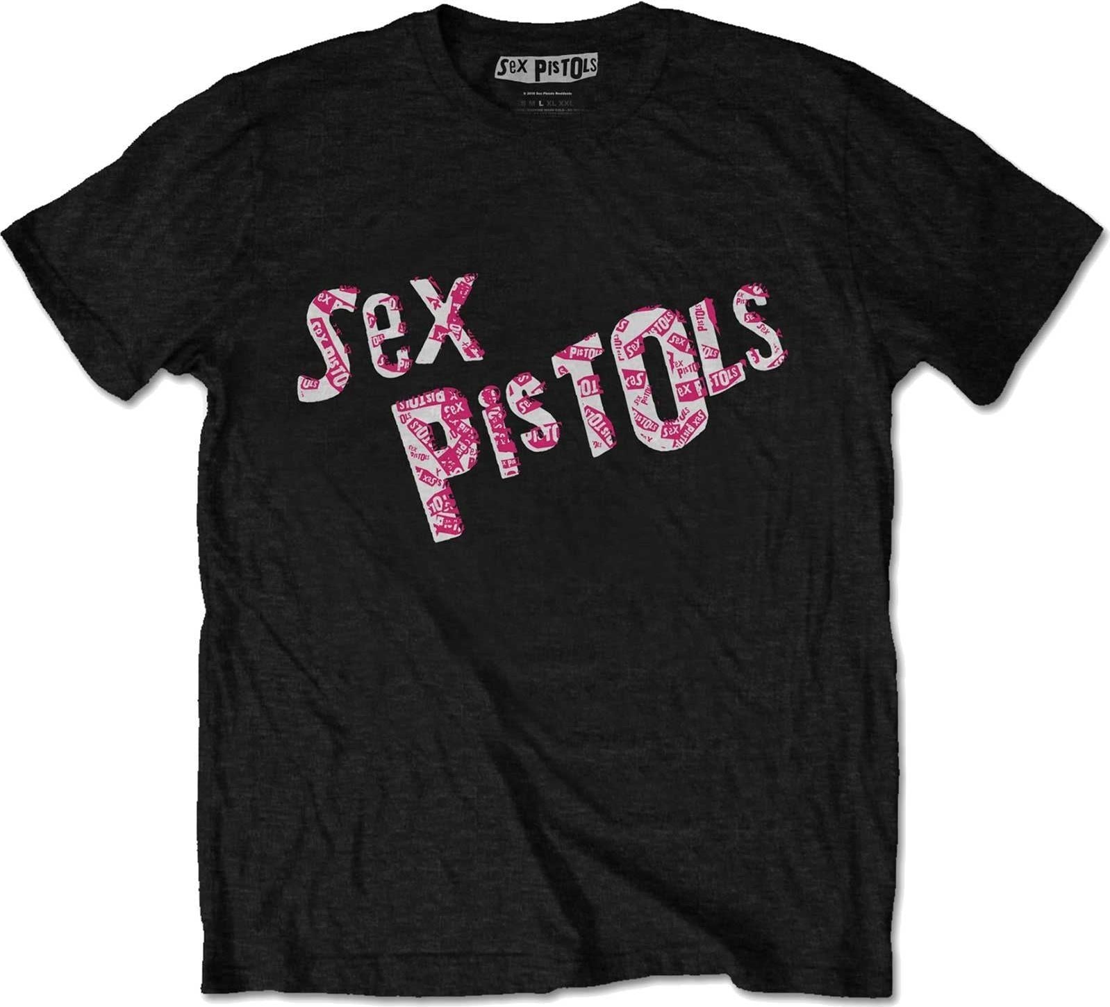 Sex Pistols: Multi-Logo (T-Shirt Unisex Tg. S)