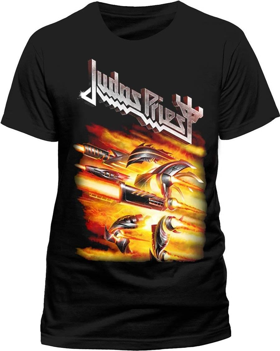 Judas Priest: Firepower (T-Shirt Unisex Tg. L)