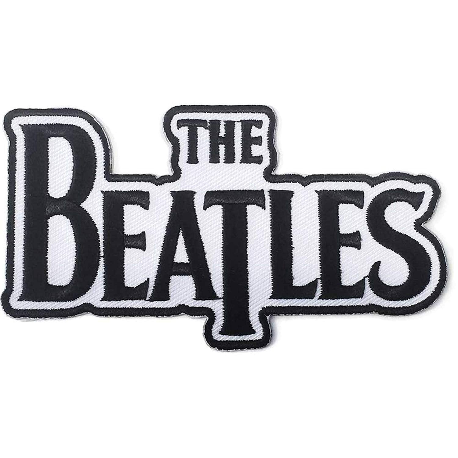 Beatles (The): Drop T Logo Black (Toppa)